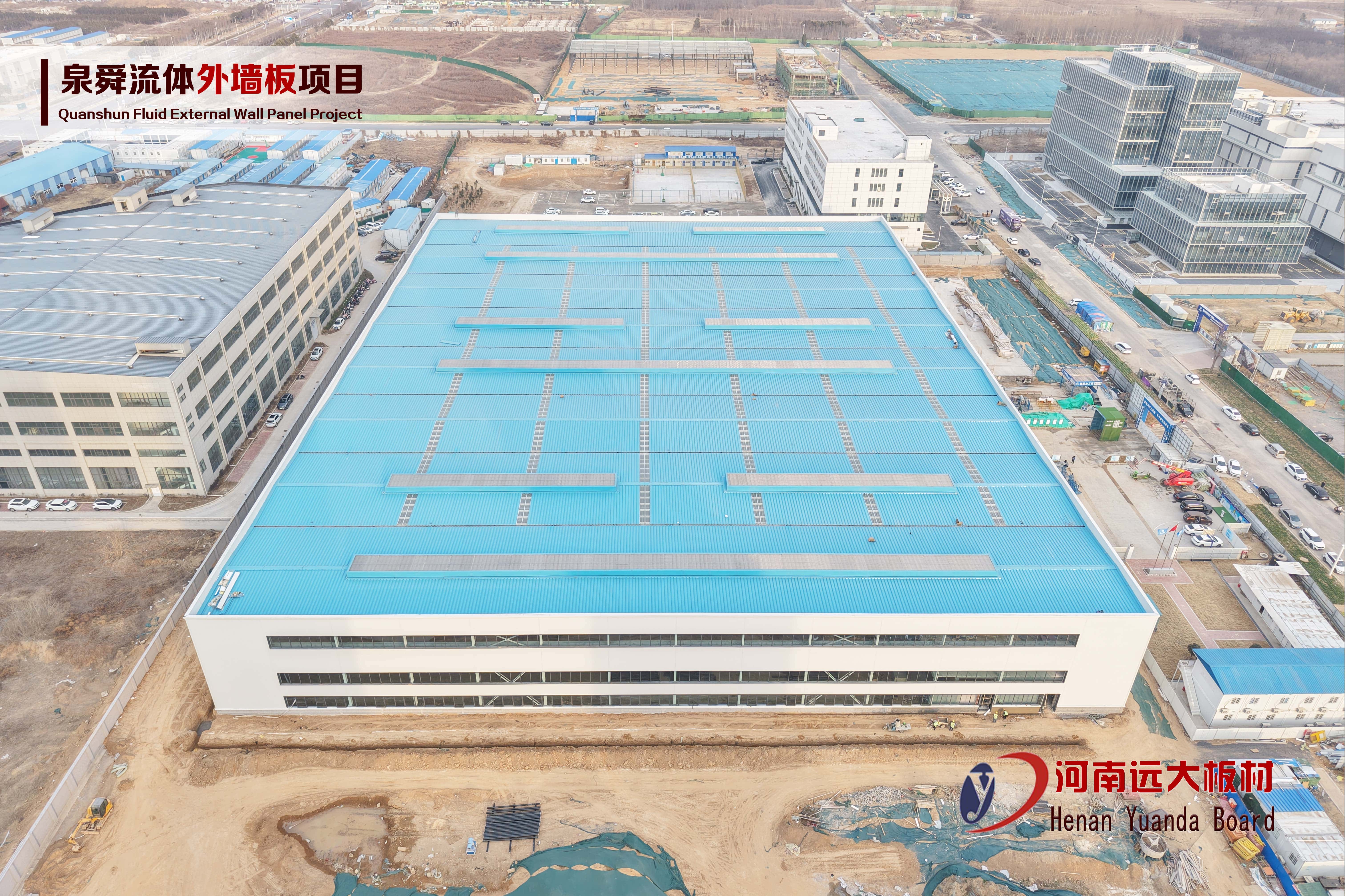 聚氨酯封邊巖棉板：為泉舜項目打造高端保溫解決方案