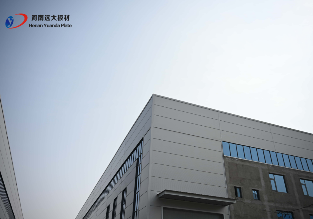 新建廠房外墻優(yōu)選材料：河南遠大聚氨酯封邊巖棉板應(yīng)用案例（十六棟）(圖4)